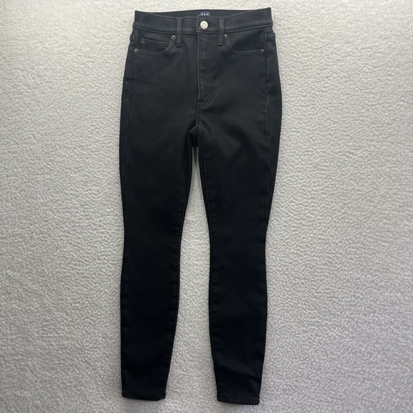 GAP Denim - Gap Jeans Womens 00/24R Black True Skinny Active Preppy Work Wear Chore Business